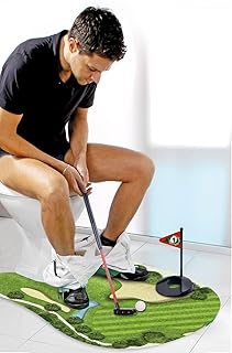 Toilet Golf Putter Set